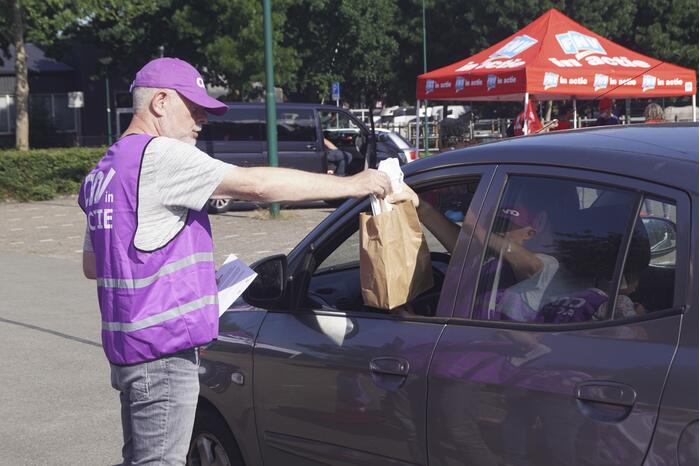 Medewerkers van de metalektrobedrijven staken opnieuw