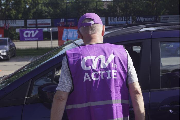 Medewerkers van de metalektrobedrijven staken opnieuw