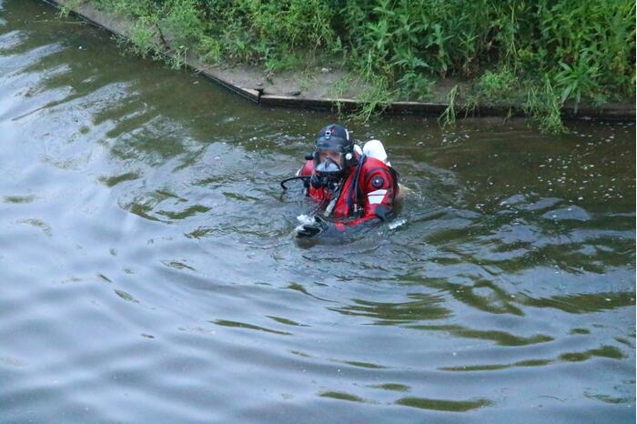 Persoon niet aangetroffen bij zoekactie in water