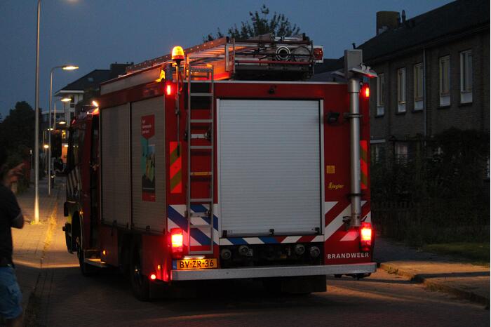 Brand in ondergrondse container