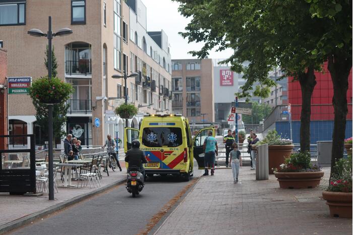 Kind gewond na val met fiets