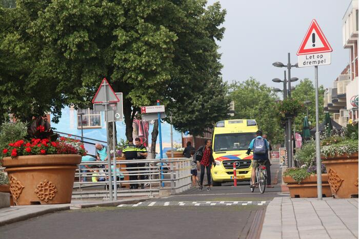 Kind gewond na val met fiets