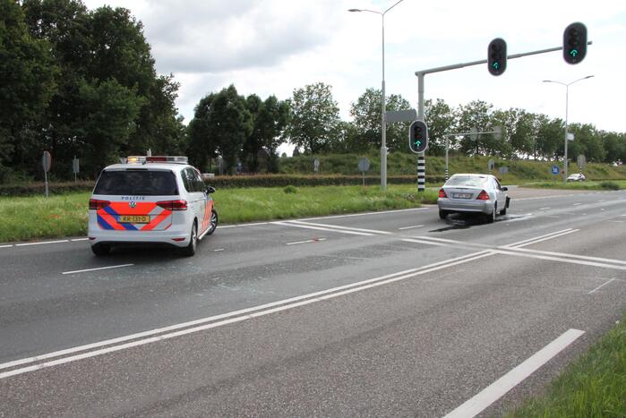 Forse schade bij kop-staart aanrijding