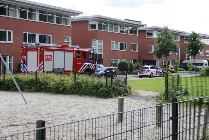 Buitenbrand snel gedoofd
