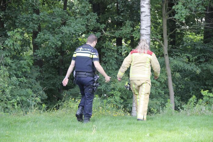 Buitenbrand snel gedoofd