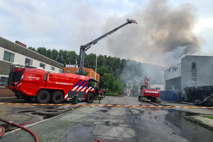 Brand Groenland Kip laait opnieuw op