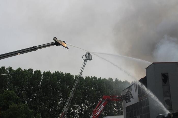 Brand Groenland Kip laait opnieuw op