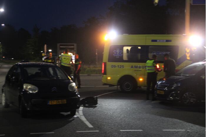 Ongeval tussen twee personenauto's