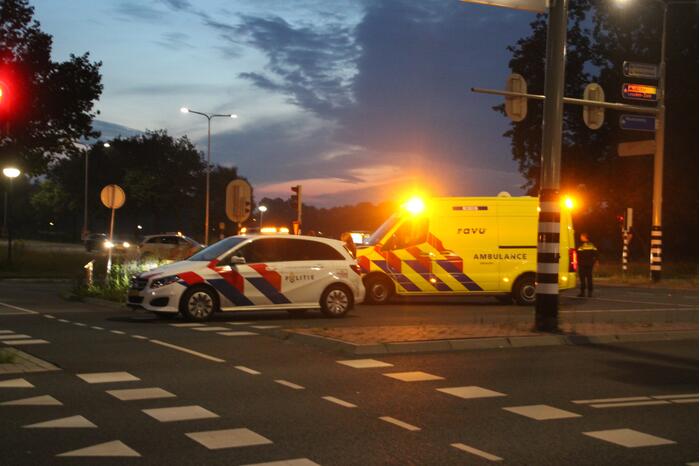 Ongeval tussen twee personenauto's