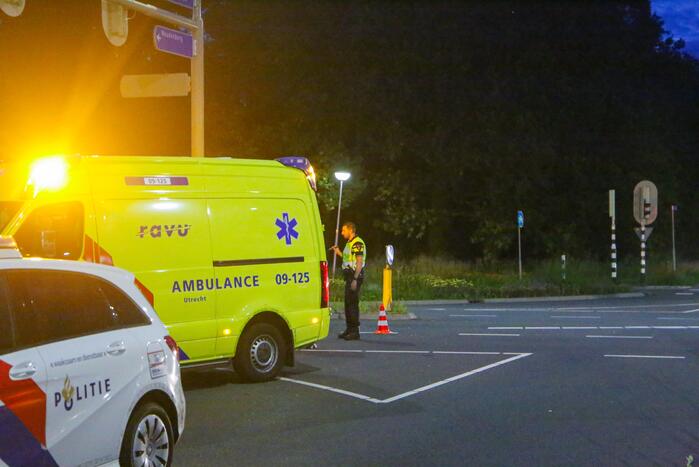 Ongeval tussen twee personenauto's