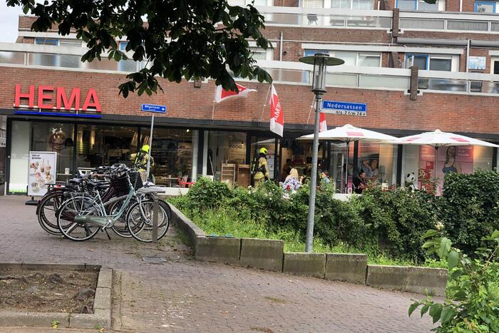 Winkelcentrum ontruimd door vreemde lucht