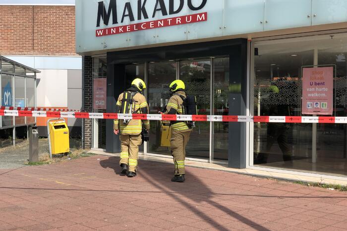 Winkelcentrum ontruimd door vreemde lucht