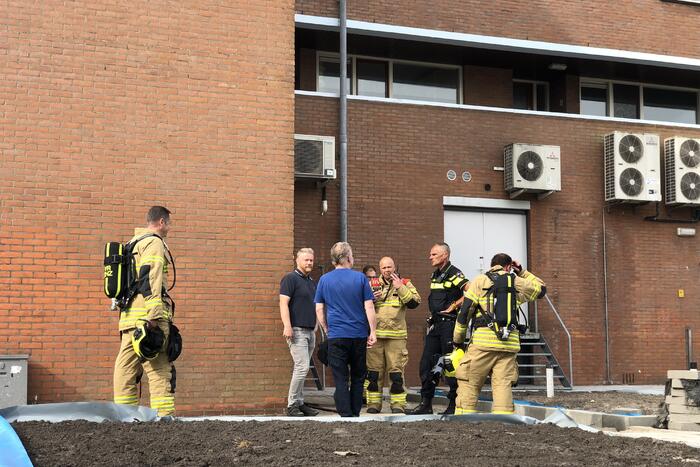 Winkelcentrum ontruimd door vreemde lucht