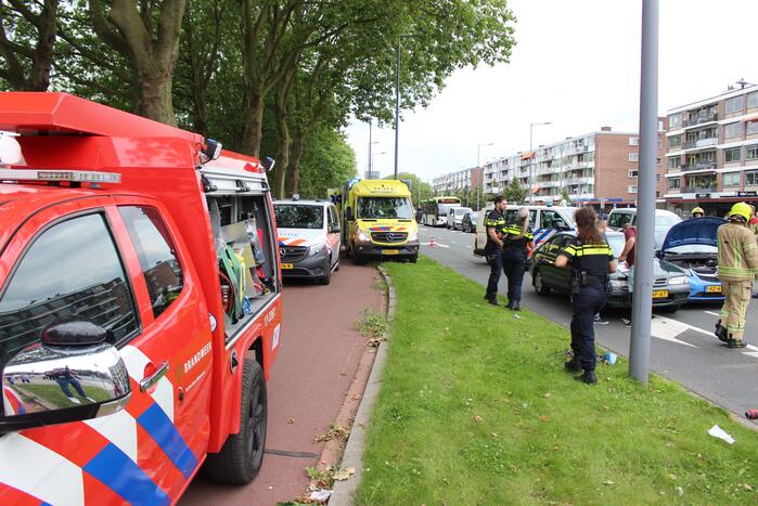 Drie voertuigen betrokken bij verkeersongeval