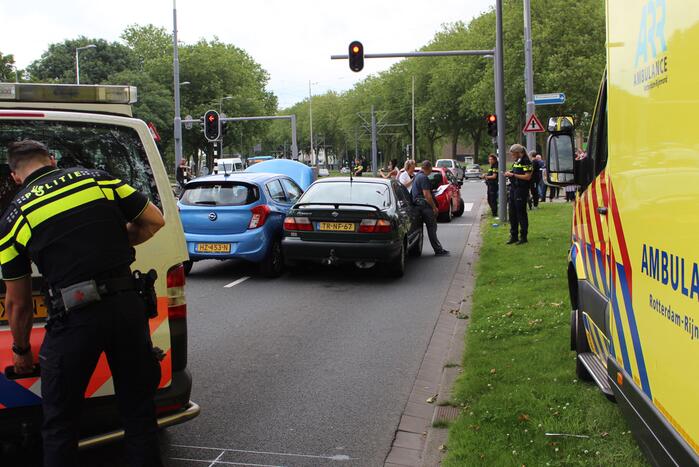 Drie voertuigen betrokken bij verkeersongeval