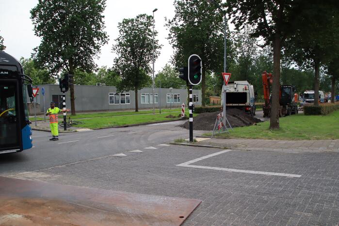 Werkzaamheden gestart aan busbanen in Filmwijk