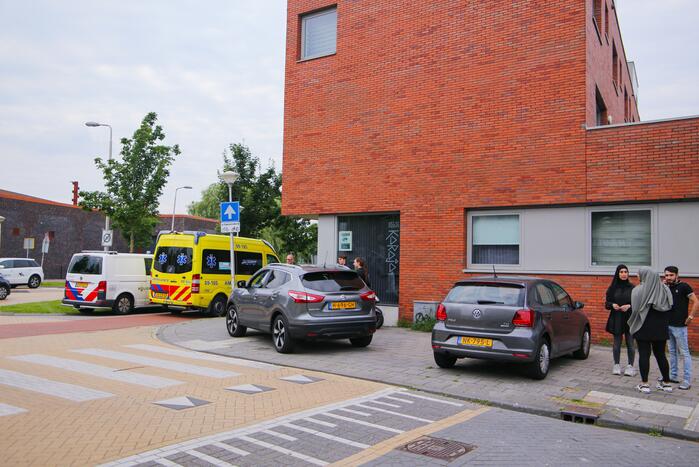 Ongeval tussen scooter en auto op kruising