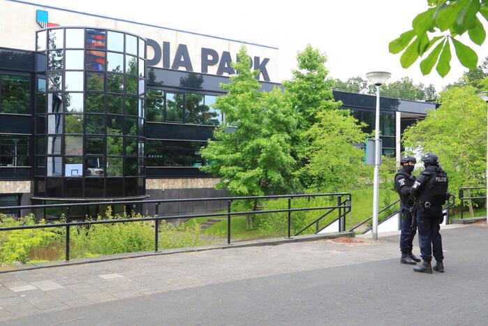 Mediapark zwaar beveiligd voor opnames RTL Boulevard