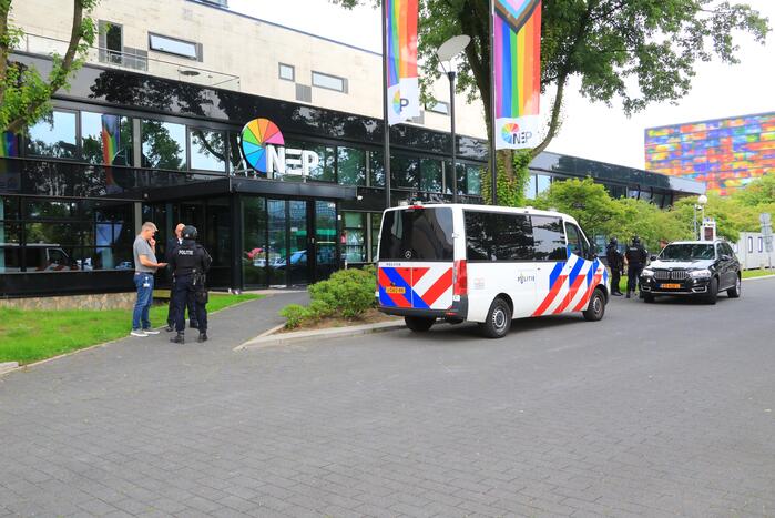 Mediapark zwaar beveiligd voor opnames RTL Boulevard