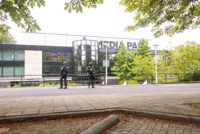 Mediapark zwaar beveiligd voor opnames RTL Boulevard