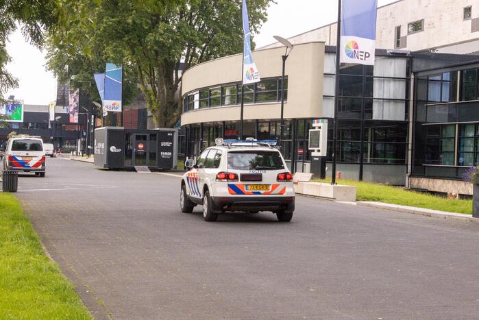 Mediapark zwaar beveiligd voor opnames RTL Boulevard