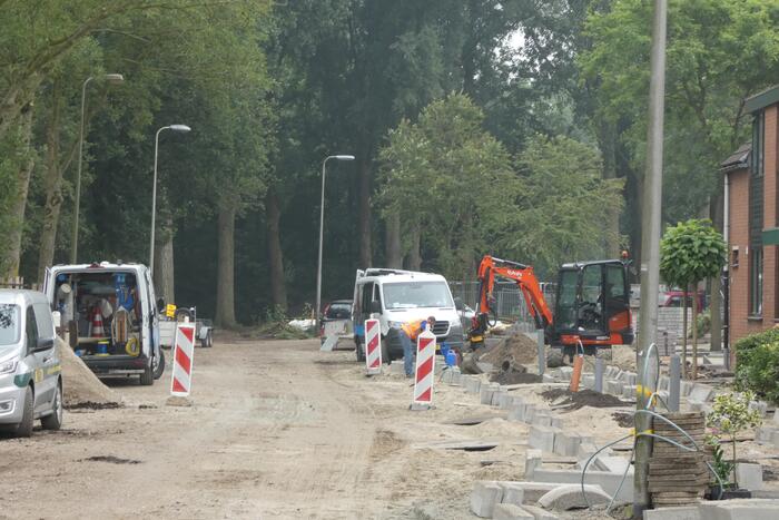 Waterlekkage ontstaan bij werkzaamheden