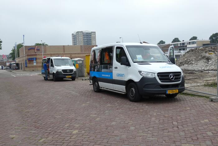 Waterleiding geraakt bij sloopwerkzaamheden bouwterrein