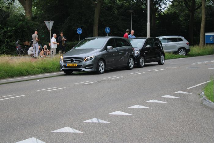 Automobilist botst vol op zijn voorganger