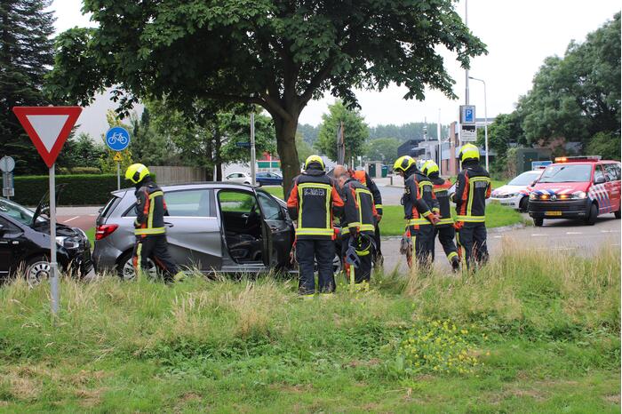 Automobilist botst vol op zijn voorganger