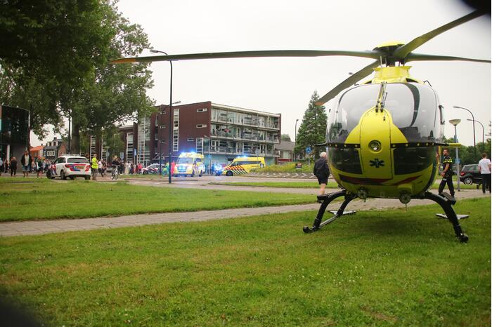 Fietser ernstig gewond bij aanrijding