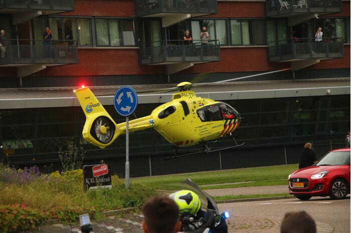 Fietser ernstig gewond bij aanrijding
