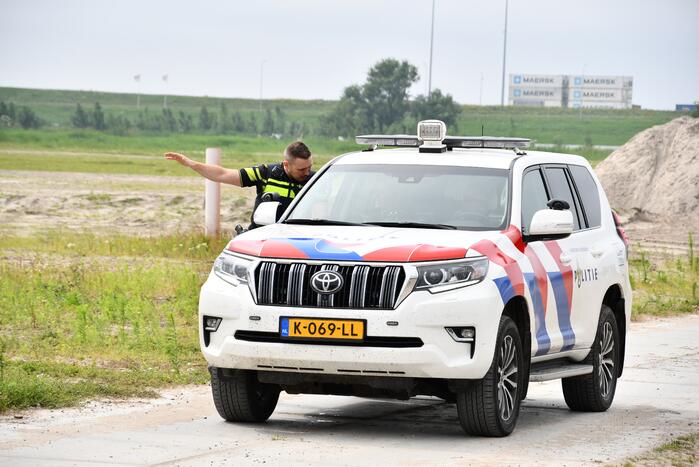 Mogelijke koperdiefstal bij zonnepanelenveld