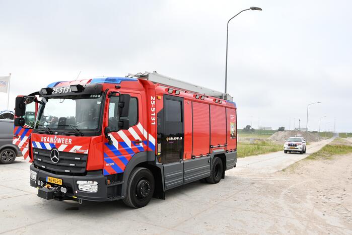 Mogelijke koperdiefstal bij zonnepanelenveld