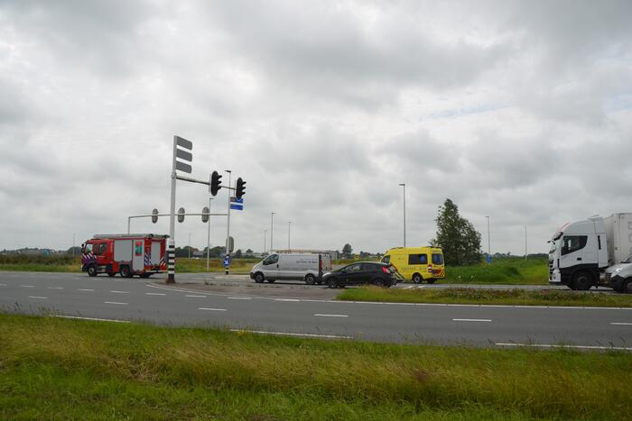 Forse schade bij kop-staart botsing