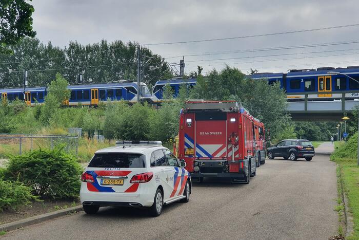Geen treinverkeer door aanrijding op spoor