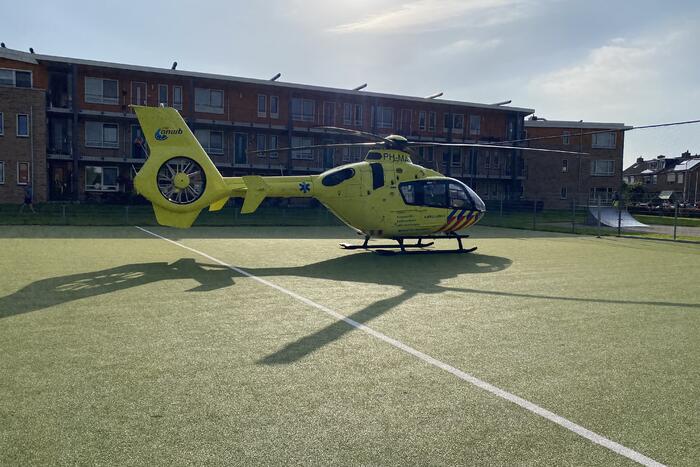 Traumahelikopter ingezet voor incident tijdens bruiloft