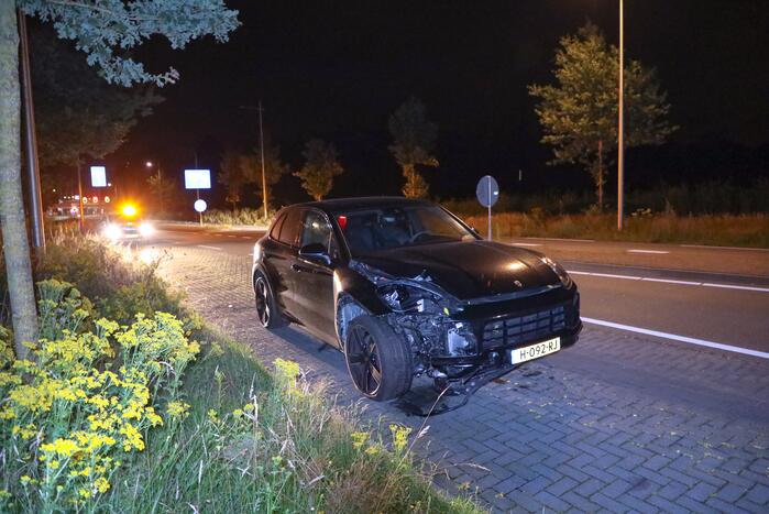Schade aan Porsche door eenzijdig ongeval