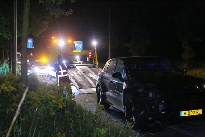 Schade aan Porsche door eenzijdig ongeval