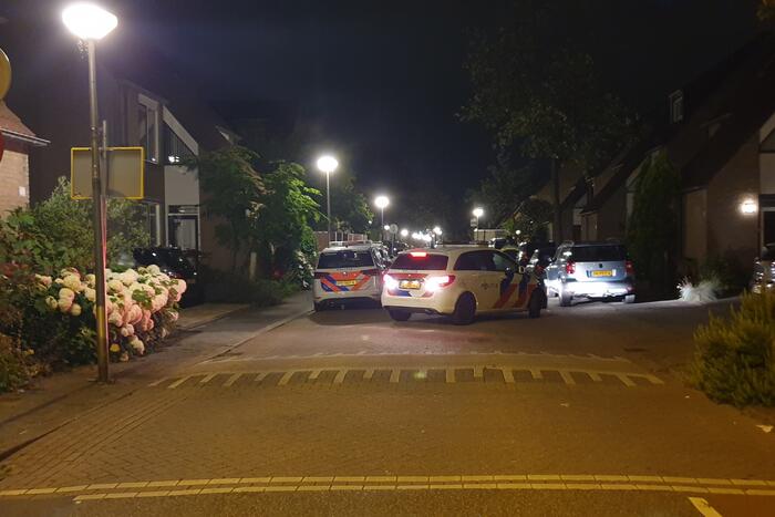 Persoon aangehouden na verdachte situatie