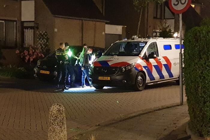Persoon aangehouden na verdachte situatie
