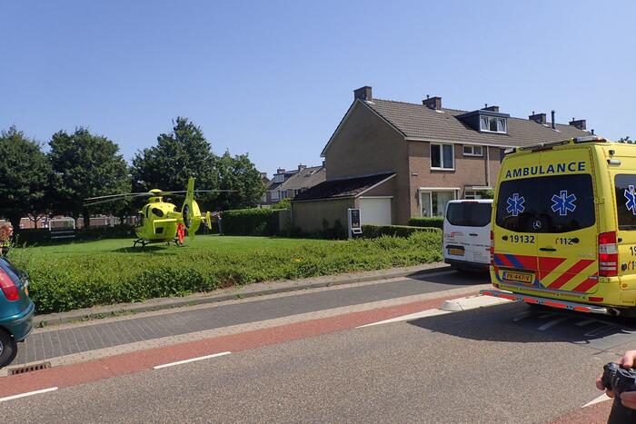 Wielrennen ernstig gewond na val