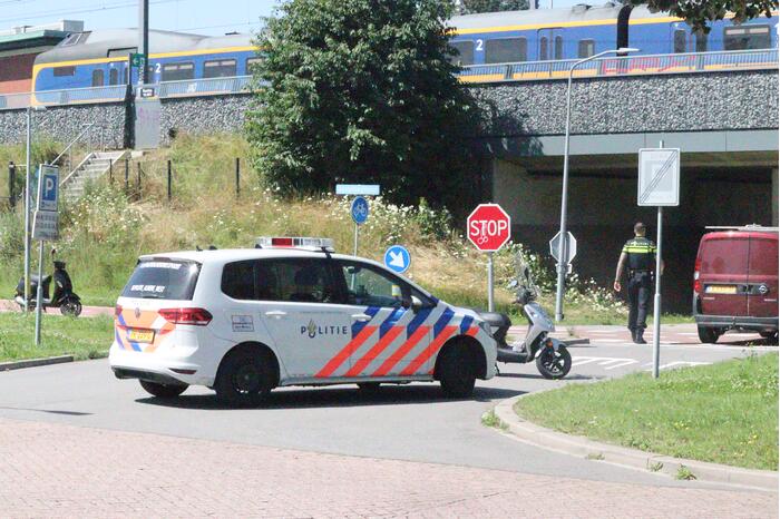 Fietser aangereden tijdens het oversteken