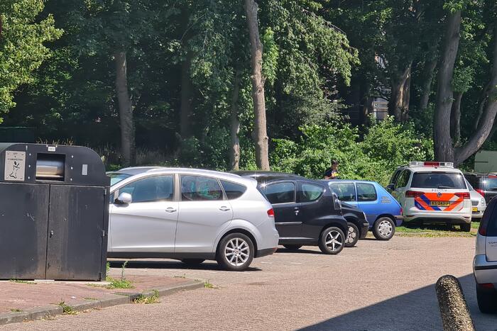 Scooterrijder slaat op de vlucht