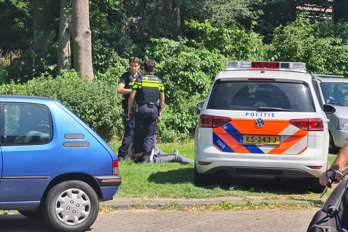 Scooterrijder slaat op de vlucht