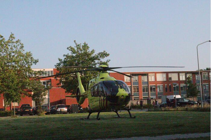 Traumahelikopter voor ernstig incident