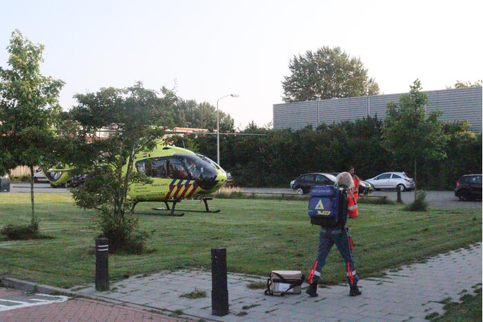 Traumahelikopter voor ernstig incident