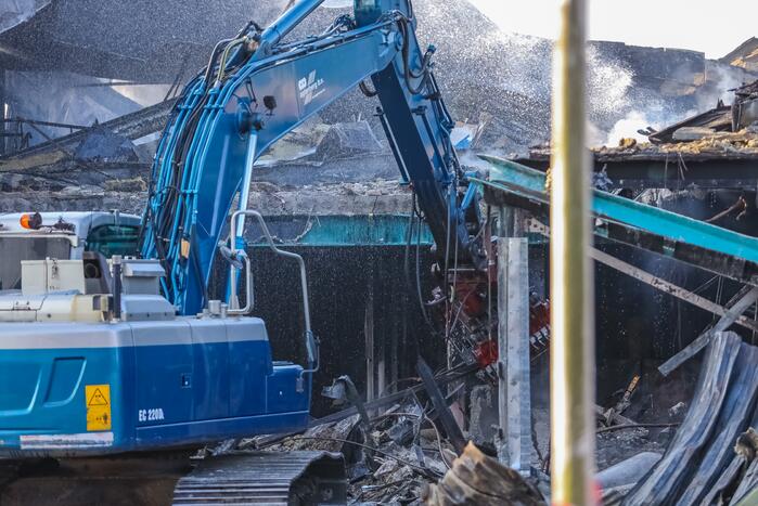 Miljoenenschade na verwoestende brand