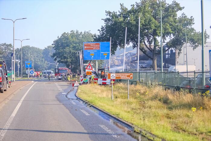 Miljoenenschade na verwoestende brand