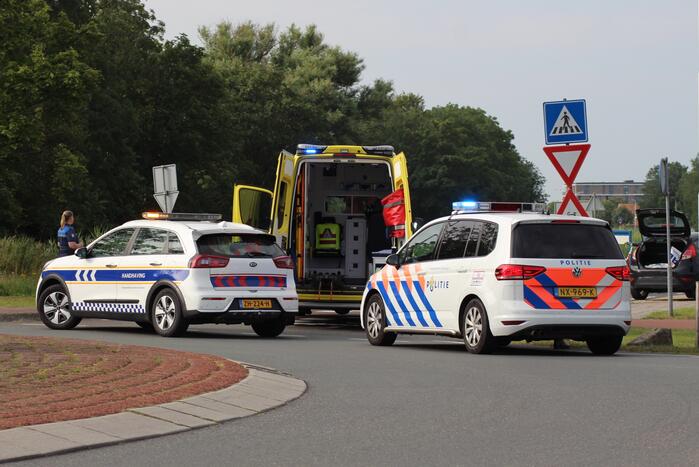 E-biker gewond na ongeluk op oversteekplaats