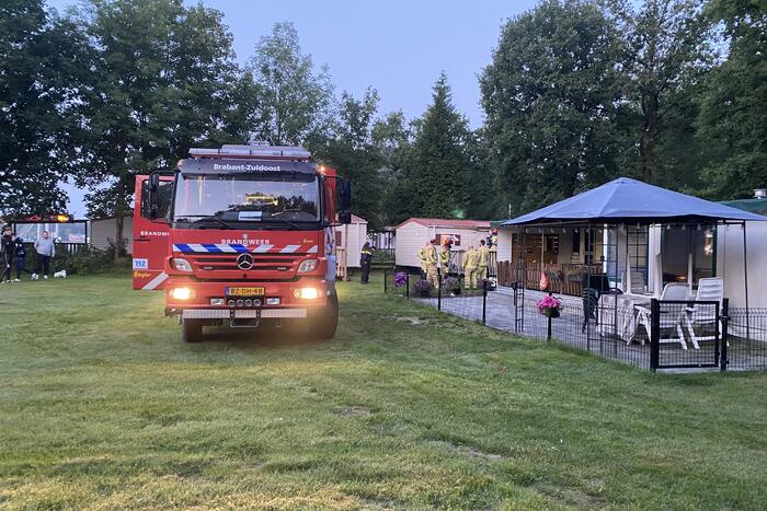 Brand op vakantiepark Prinsenmeer van Peter Gillis